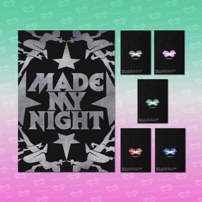 LE SSERAFIM - MADE MY NIGHT - 2ND SINGLE ALBUM (SINGLE) (LE SSERAFIM VER.)