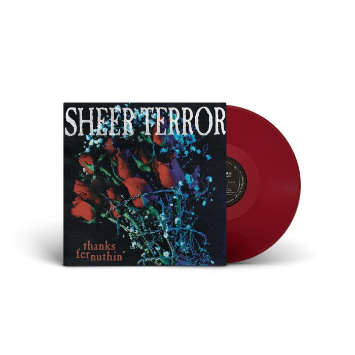 SHEER TERROR - THANKS FER NUTHIN (LIMITED EDITION/BLOOD RED SWIRL VINYL)