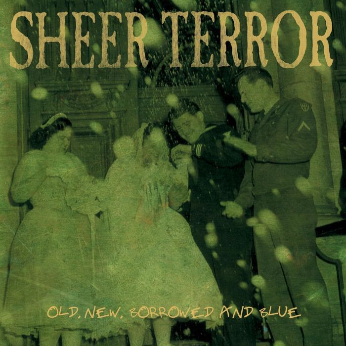 SHEER TERROR - OLD. NEW. BORROWED & BLUE (CLEAR PINK/GREEN SWIRL VINYL)