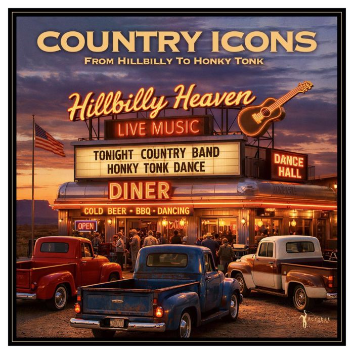 VARIOUS ARTISTS - COUNTRY ICONS: FROM HILLBILLY TO HONKY TONK