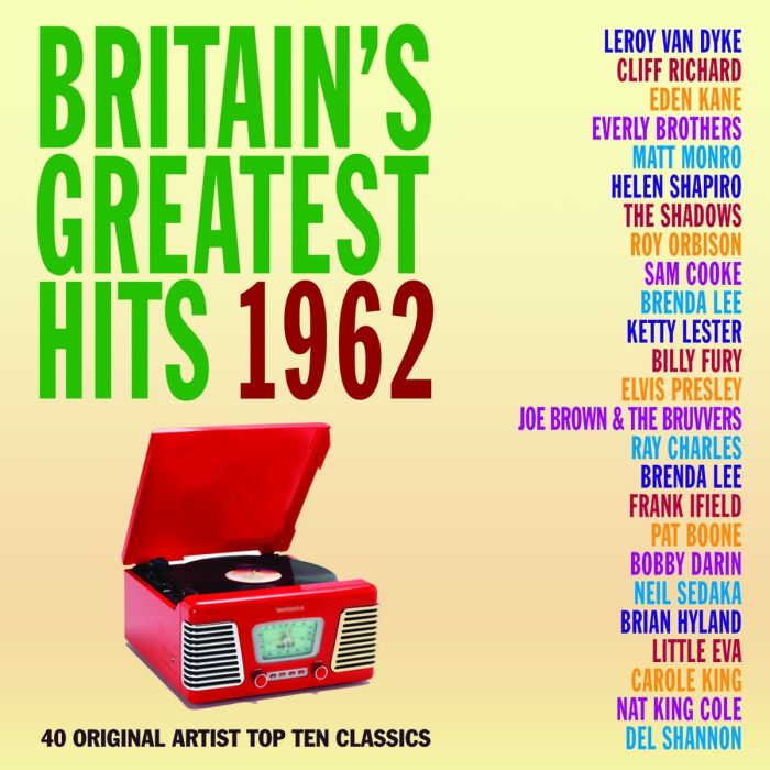 VARIOUS ARTISTS - BRITAIN'S GREATEST HITS 1962