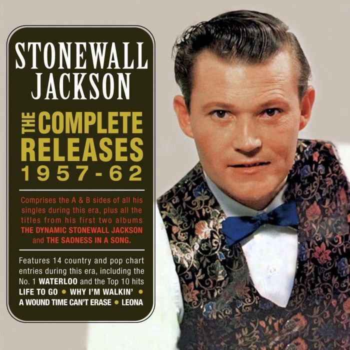 STONEWALL JACKSON - COMPLETE RELEASES 1957-62