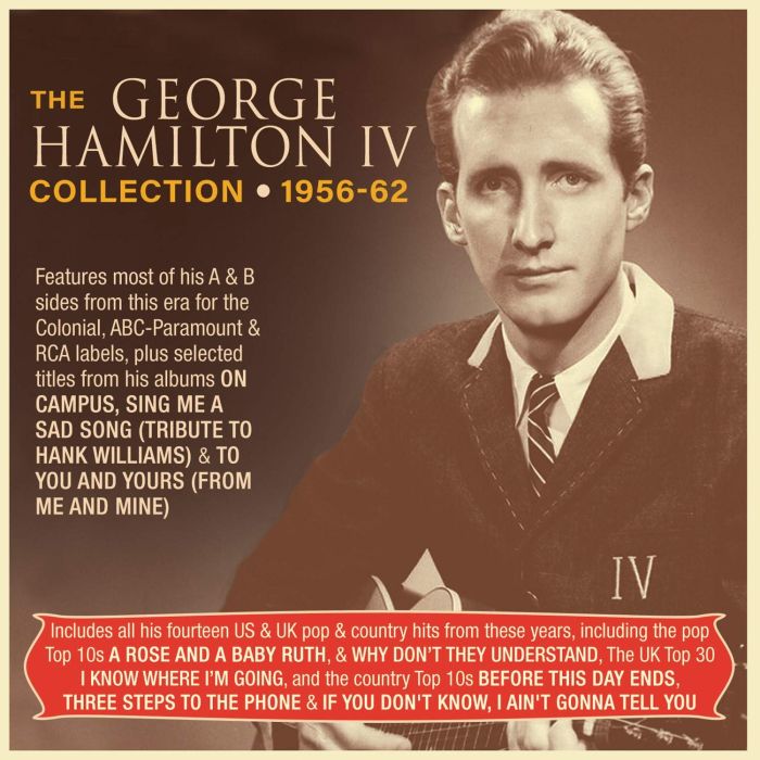 GEORGE HAMILTON IV - COLLECTION 1956-62