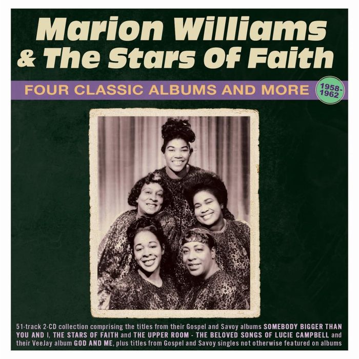 WILLIAMS,MARION & THE STARS OF FAITH - FOUR CLASSIC ALBUMS & MORE 1958-62