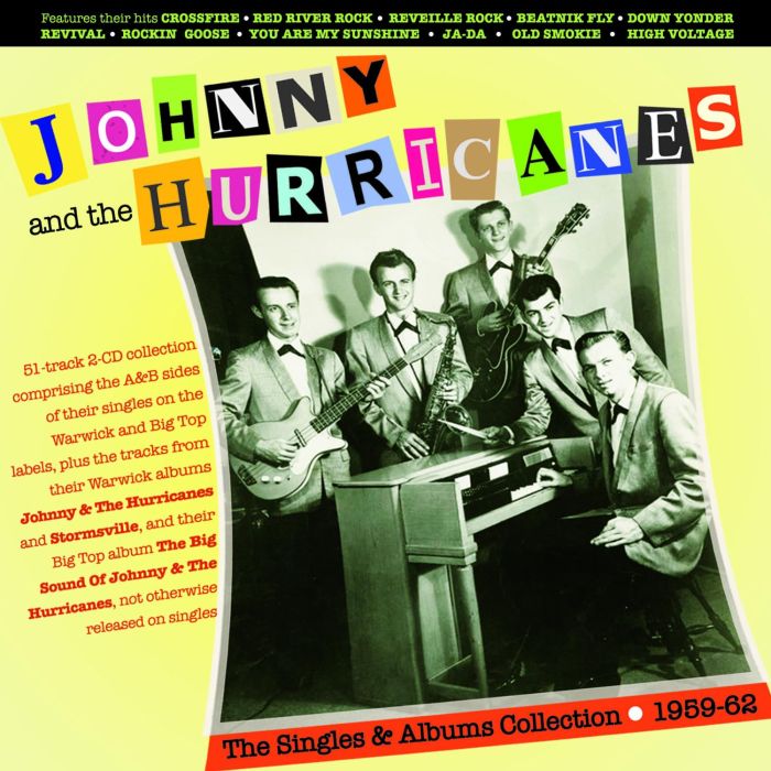JOHNNY & THE HURRICANES - SINGLES & ALBUMS COLLECTION 1959-62