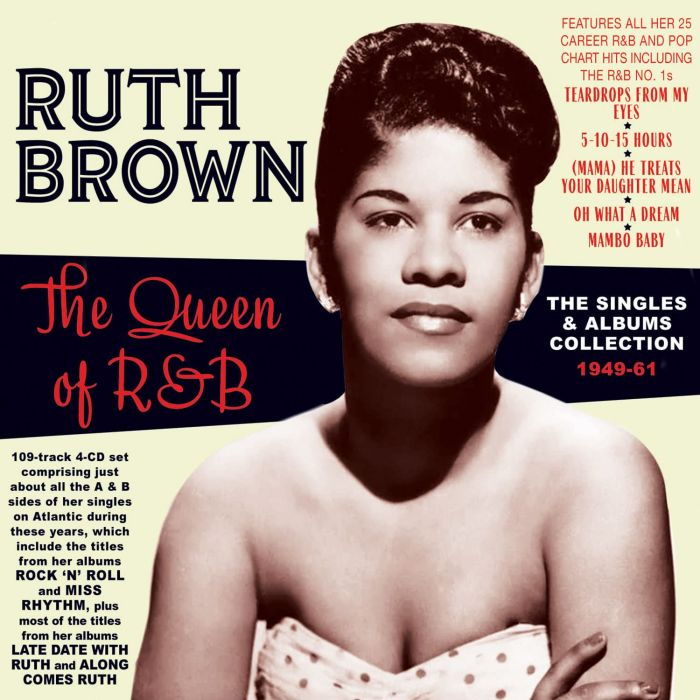 RUTH BROWN - QUEEN OF R&B: THE SINGLES & ALBUMS COLLECTION 1949-61