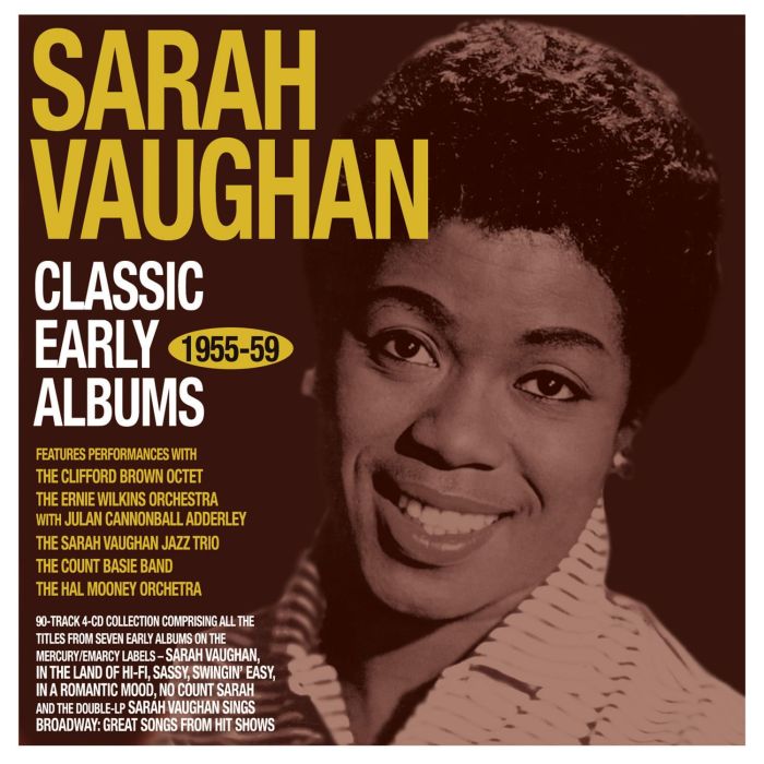 SARAH VAUGHAN - CLASSIC EARLY ALBUMS 1955-59
