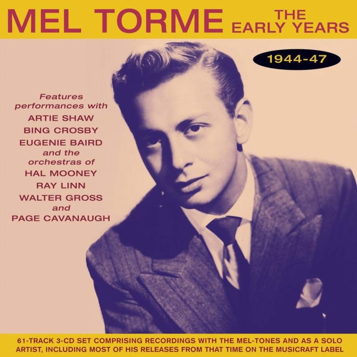 MEL TORME - EARLY YEARS 1944-47