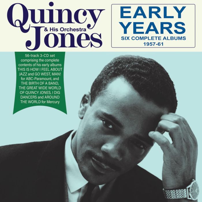JONES,QUINCY & HIS ORCHESTRA - EARLY YEARS: SIX COMPLETE ALBUMS 1957-61