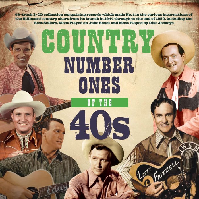 VARIOUS ARTISTS - COUNTRY NO. 1S OF THE '40S