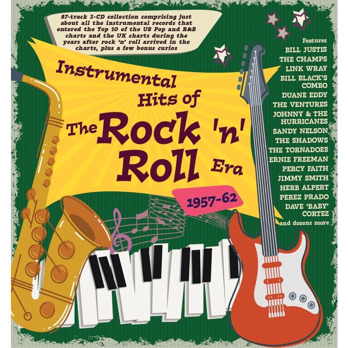 VARIOUS ARTISTS - INSTRUMENTAL HITS OF THE ROCK N ROLL ERA 1957-62