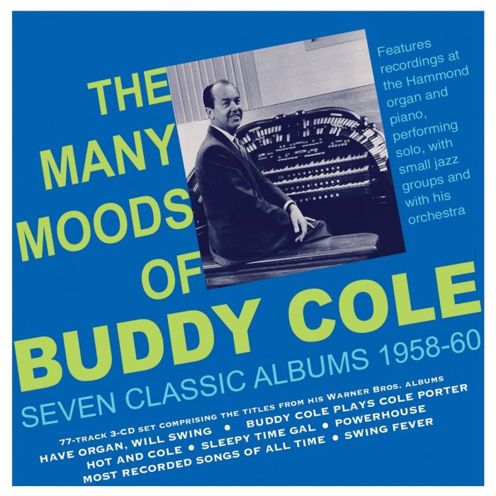 BUDDY COLE - MANY MOODS OF BUDDY COLE - SEVEN CLASSIC ALBUMS 1958-60