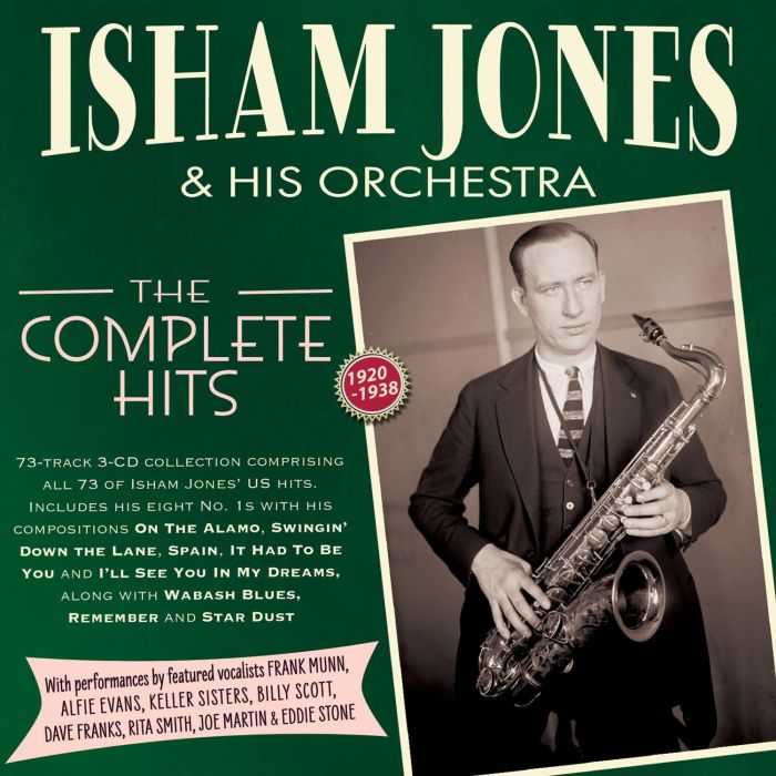 JONES,ISHAM & HIS ORCHESTRA - COMPLETE HITS 1920-38