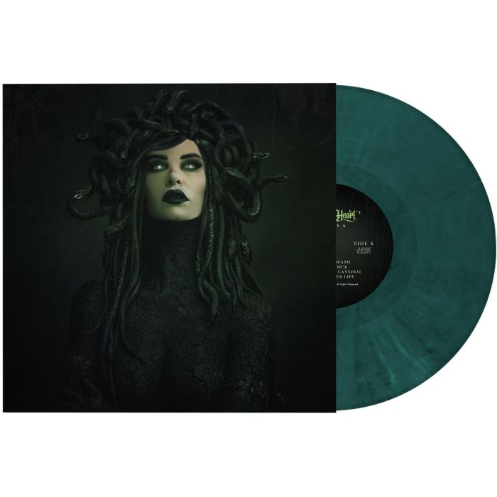 STITCHED UP HEART - MEDUSA (DARK GREEN VINYL)