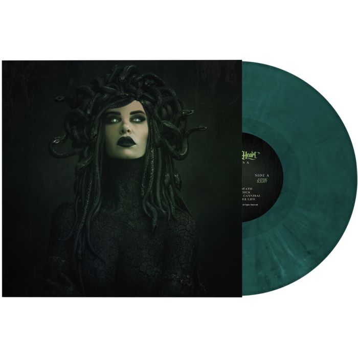 STITCHED UP HEART - MEDUSA (DARK GREEN VINYL)