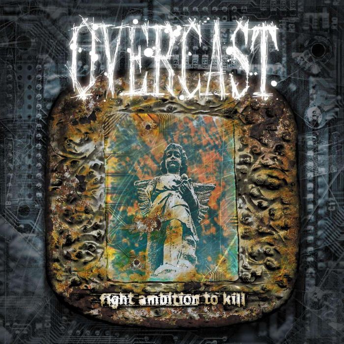 OVERCAST - FIGHT AMBITION TO KILL (MINT/BABY BLUE SPLATTER VINYL)