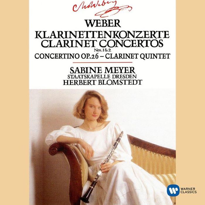 SABINE MEYER - WEBER: CLARINET CONCERTOS 1 & 2/CONCERTINO E FLAT