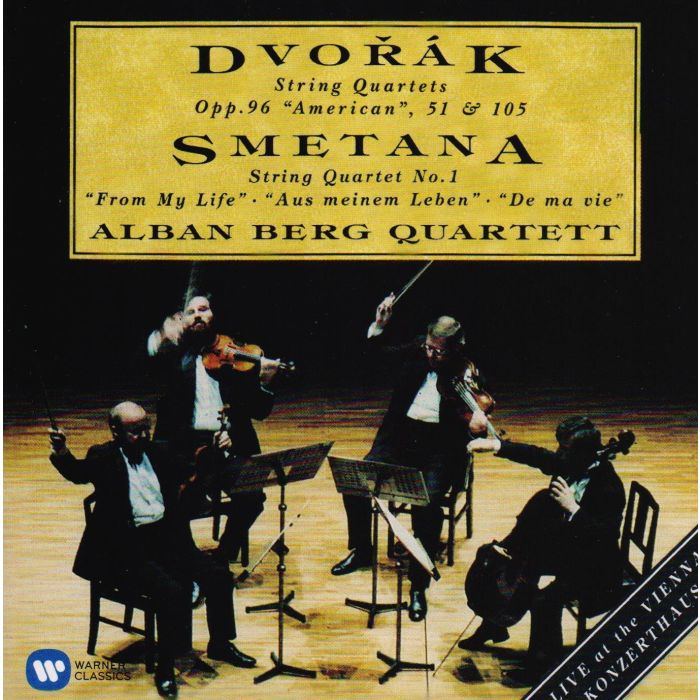 ALBAN BERG QUARTET - DVORAK & SMETANA: STRING QUARTETS