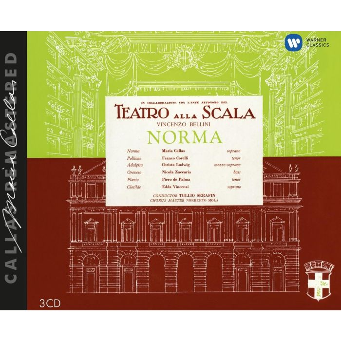 CALLAS / ORCH DEL TEATRO ALLA SCALA / SERAFIN - BELLINI: NORMA (1960)