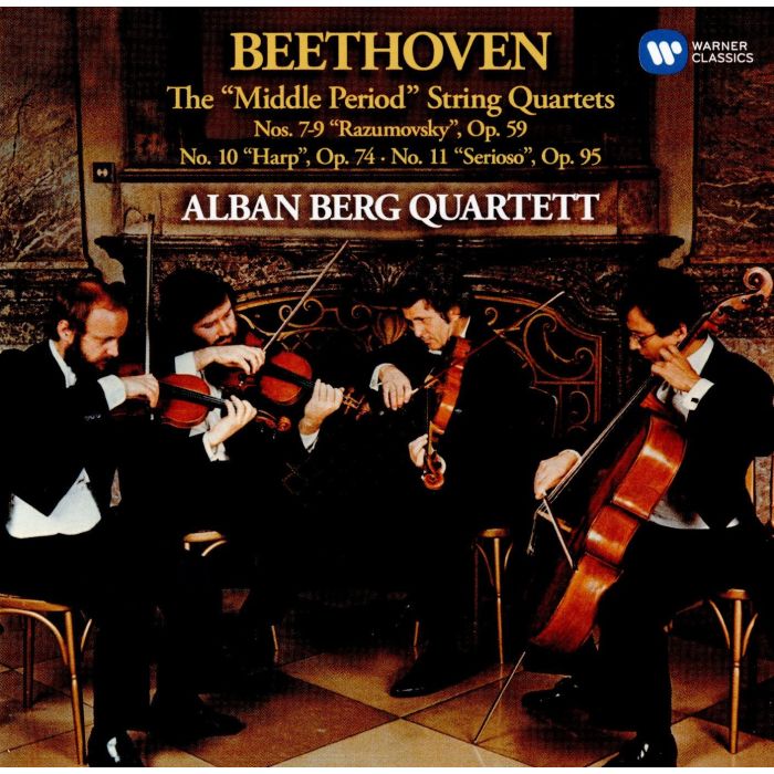 ALBAN BERG QUARTETT - BEETHOVEN: STRING QUARTETS 7-11