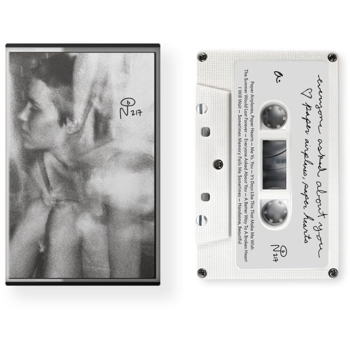 EVERYONE ASKED ABOUT YOU - PAPER AIRPLANES, PAPER HEARTS (WHITE CASSETTE)