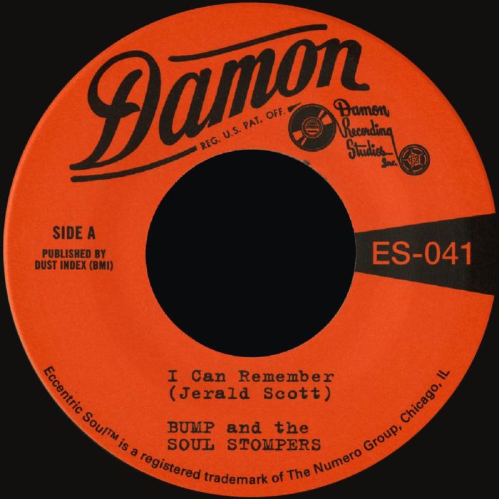 BUMP & THE SOUL STOMPERS - I CAN REMEMBER / STANDING ON THE OUTSIDE (COKE BOTTLE CLEAR 7INCH