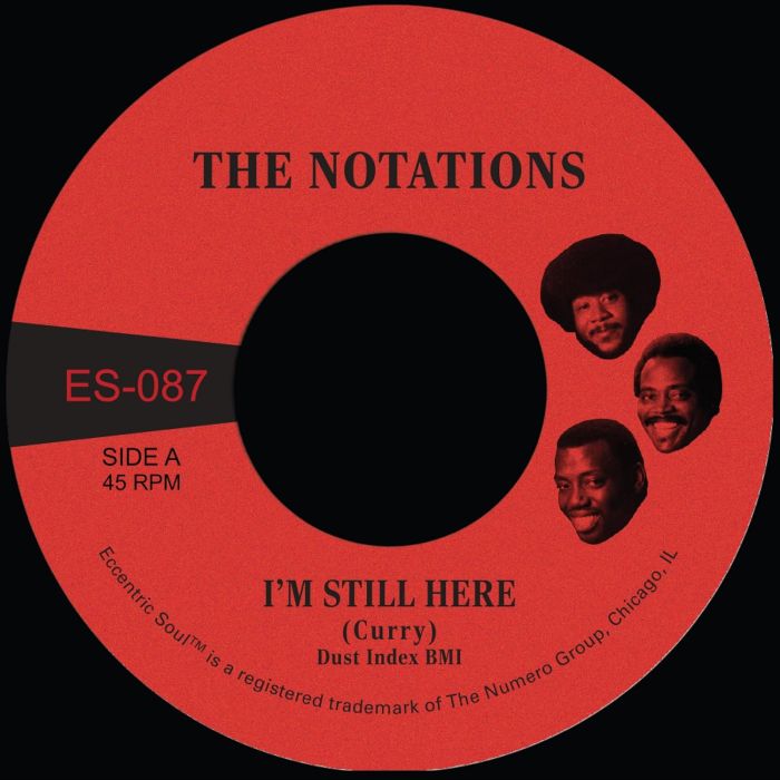 NOTATIONS - I'M STILL HERE B/W WHAT MORE CAN I SAY (WHITE 7INCH)