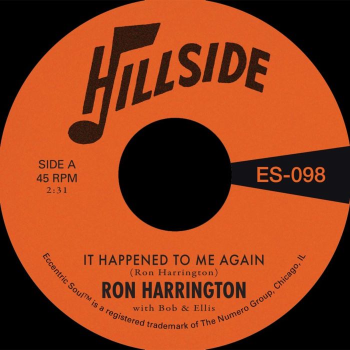 RON HARRINGTON - IT HAPPENED TO ME AGAIN / BECAUSE YOU'RE MINE (OPAQUE MAROON 7INC