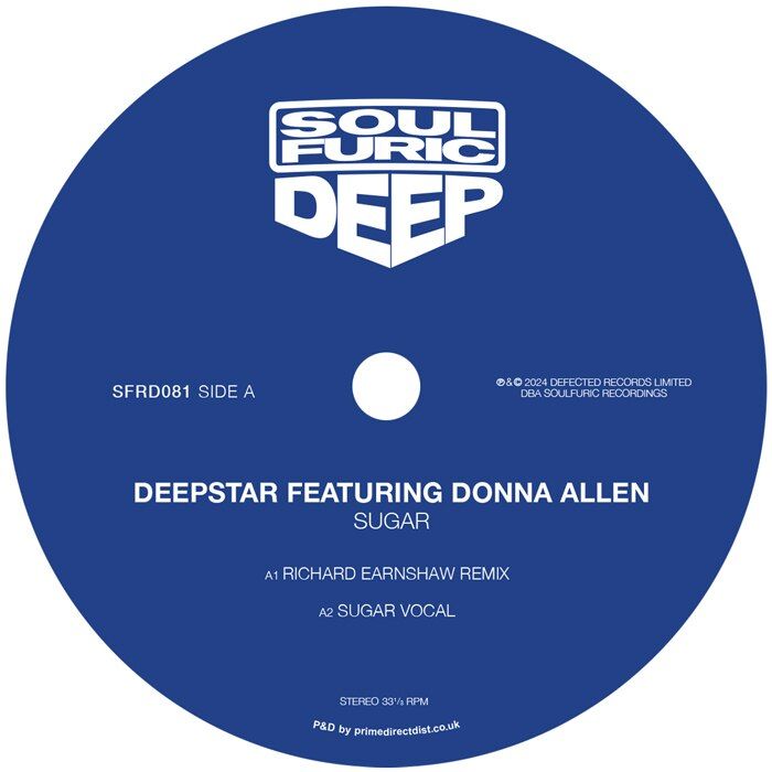 DEEPSTAR FEAT. DONNA ALLEN - SUGAR (RICHARD EARNSHAW REMIX)