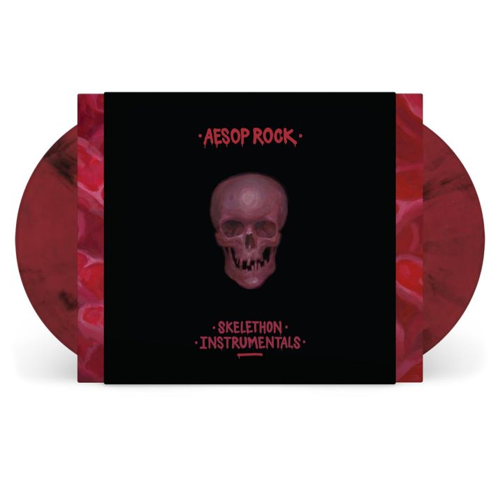 AESOP ROCK - SKELETHON (INSTRUMENTAL VERSION) (MAROON & BLACK MARBLE VINYL/2LP