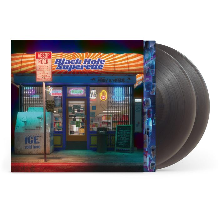 AESOP ROCK - BLACK HOLE SUPERETTE (BLACK ICE VINYL)