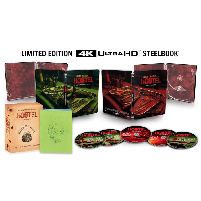 HOSTEL: PARTS I & II (20TH ANNIVERSARY EDITION) (4K ULTRA HD - HOSTEL: PARTS I & II (20TH ANNIVERSARY EDITION) (4K ULTRA HD)