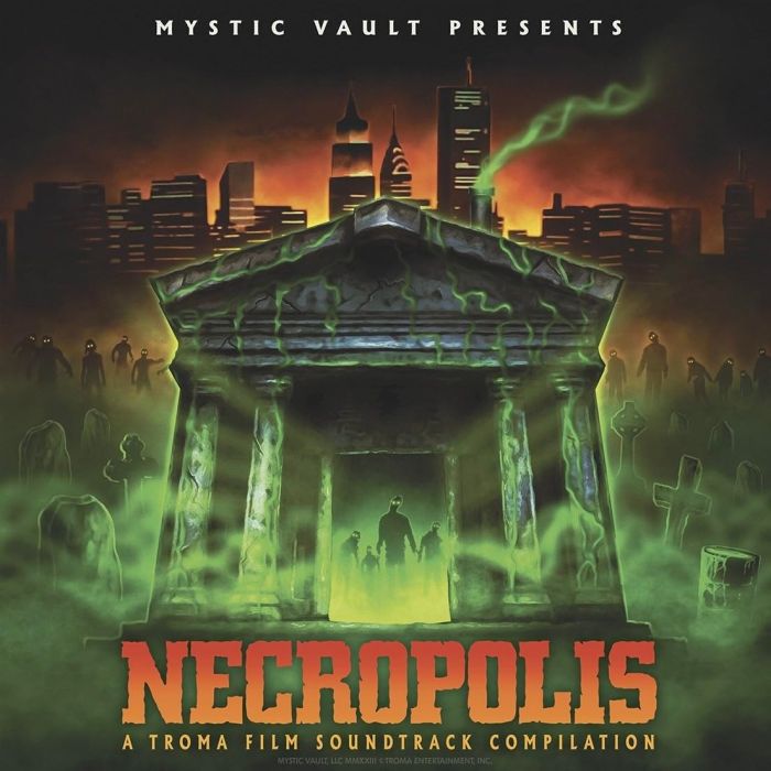 TROMA ENTERTAINMENT - NECROPOLIS: TROMA FILM OST COMPILATION (ORANGE VINYL)