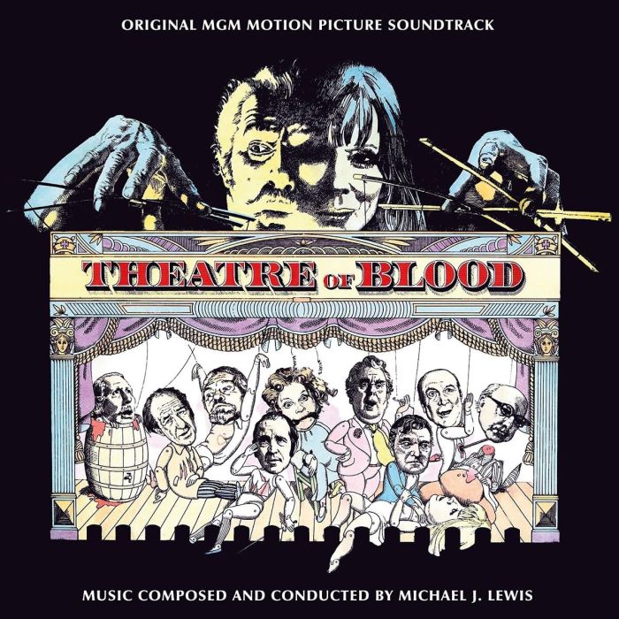 MICHAEL J. LEWIS - THEATRE OF BLOOD (BLOOD SPLATTER VINYL)