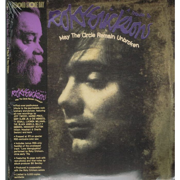 VARIOUS ARTISTS - MAY THE CIRCLE REMAIN UNBROKEN: A TRIBUTE TO ROKY ERICKSON (CLEAR