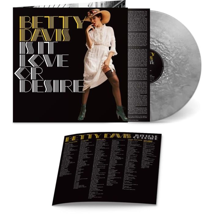 BETTY DAVIS - IS IT LOVE OR DESIRE (SILVER VINYL)