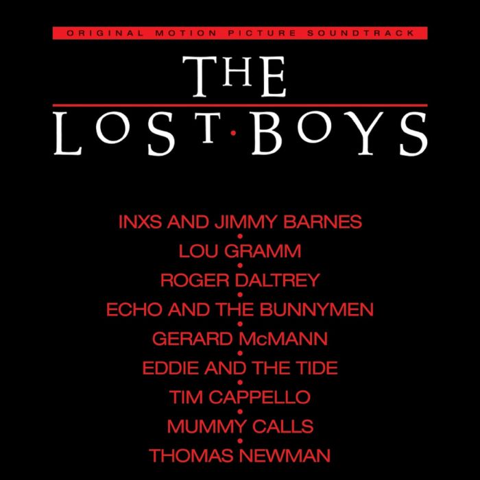 VARIOUS ARTISTS - LOST BOYS OST (RED HALLOWEEN VINYL/LIMITED)