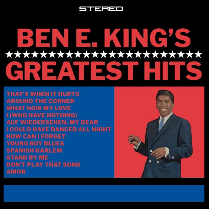 BEN E. KING - BEN E. KING'S GREATEST HITS (TRANSLUCENT BLUE VINYL/LIMITED)