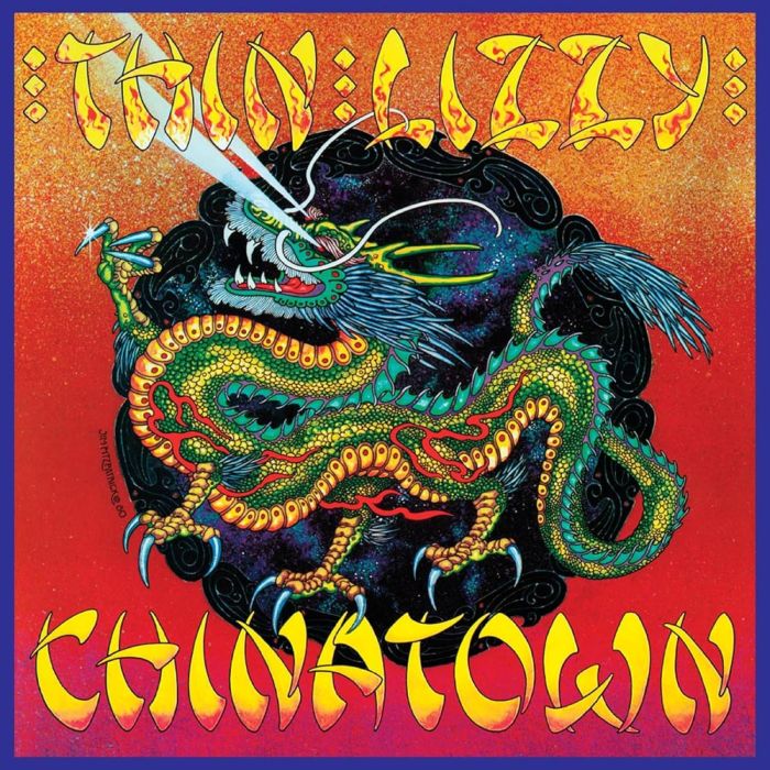 THIN LIZZY - CHINATOWN (CLEAR RED VINYL/ANNIVERSARY EDITION/LIMITED)