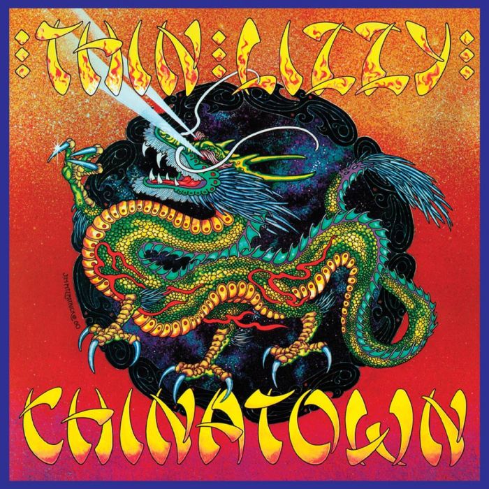THIN LIZZY - CHINATOWN (CLEAR RED VINYL/ANNIVERSARY EDITION/LIMITED)