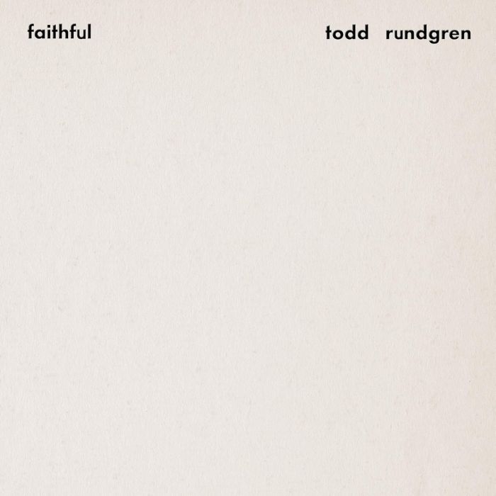 TODD RUNDGREN - FAITHFUL (CLEAR GOLD VINYL/PREMIUM SOUND EDITION/GATEFOLD)