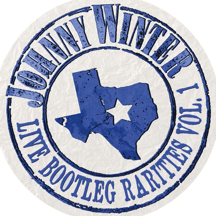 JOHNNY WINTER - LIVE BOOTLEG RARITIES VOLUME ONE (WHITE VINYL/CIRCULAR COVER)