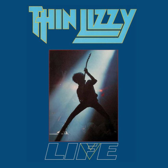 THIN LIZZY - LIFE LIVE DOUBLE ALBUM (AQUA TURQUOISE VINYL/LIMITED EDITION/2-12 INCH)