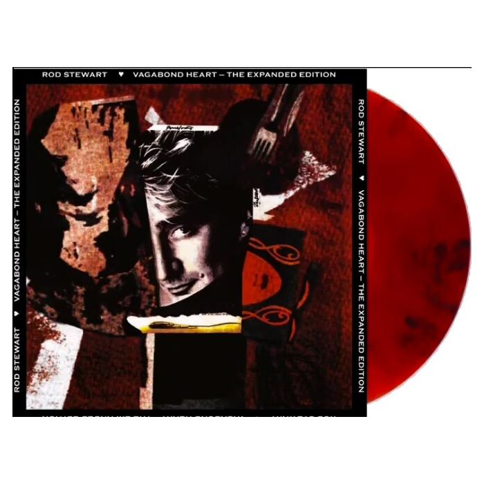 ROD STEWART - VAGABOND HEART - EXPANDED EDITION (RUBY RED SMOKE SWIRL VINYL