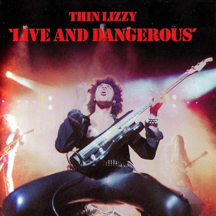THIN LIZZY - LIVE & DANGEROUS (SILVER METALLIC VINYL/ANNIVERSARY)