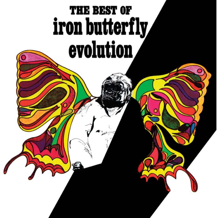 IRON BUTTERFLY - EVOLUTION - THE BEST OF IRON BUTTERFLY (180G/SILVER METALLIC VINY