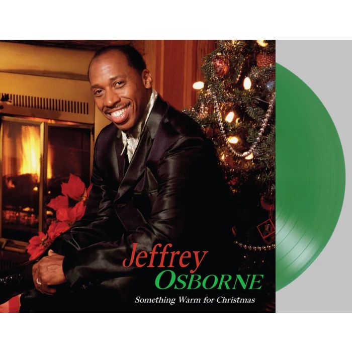 JEFFREY OSBORNE - SOMETHING WARM FOR CHRISTMAS (GREEN HOLIDAY VINYL)
