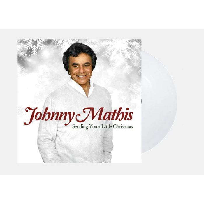 JOHNNY MATHIS - SENDING YOU A LITTLE CHRISTMAS (WHITE VINYL)