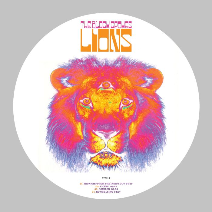 BLACK CROWES - LIONS (PICTURE DISC/25TH ANNIVERSARY/LIMITED EDITION)