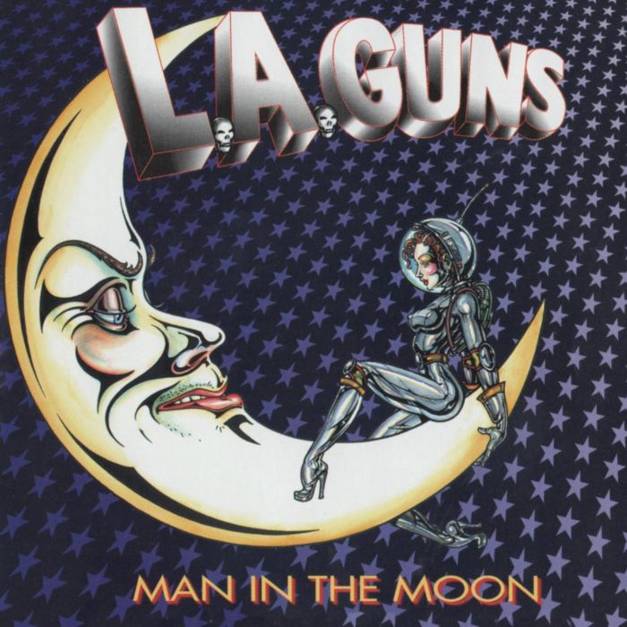 L.A. GUNS - MAN IN THE MOON (METALLIC SILVER VINYL/25TH ANNIVERSARY EDITION)